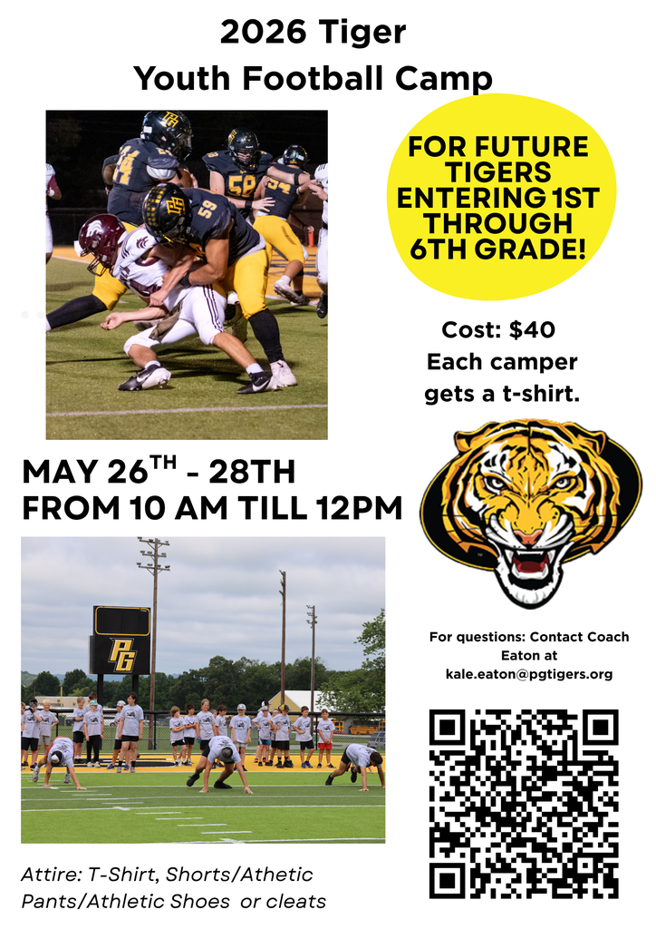 Youth Football Camp Flyer