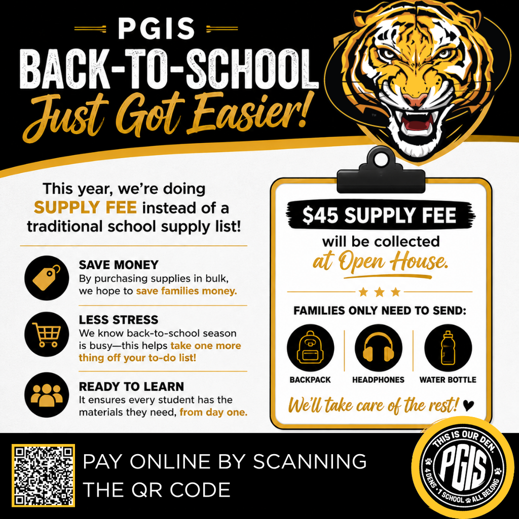 PGIS SUPPLY LIST