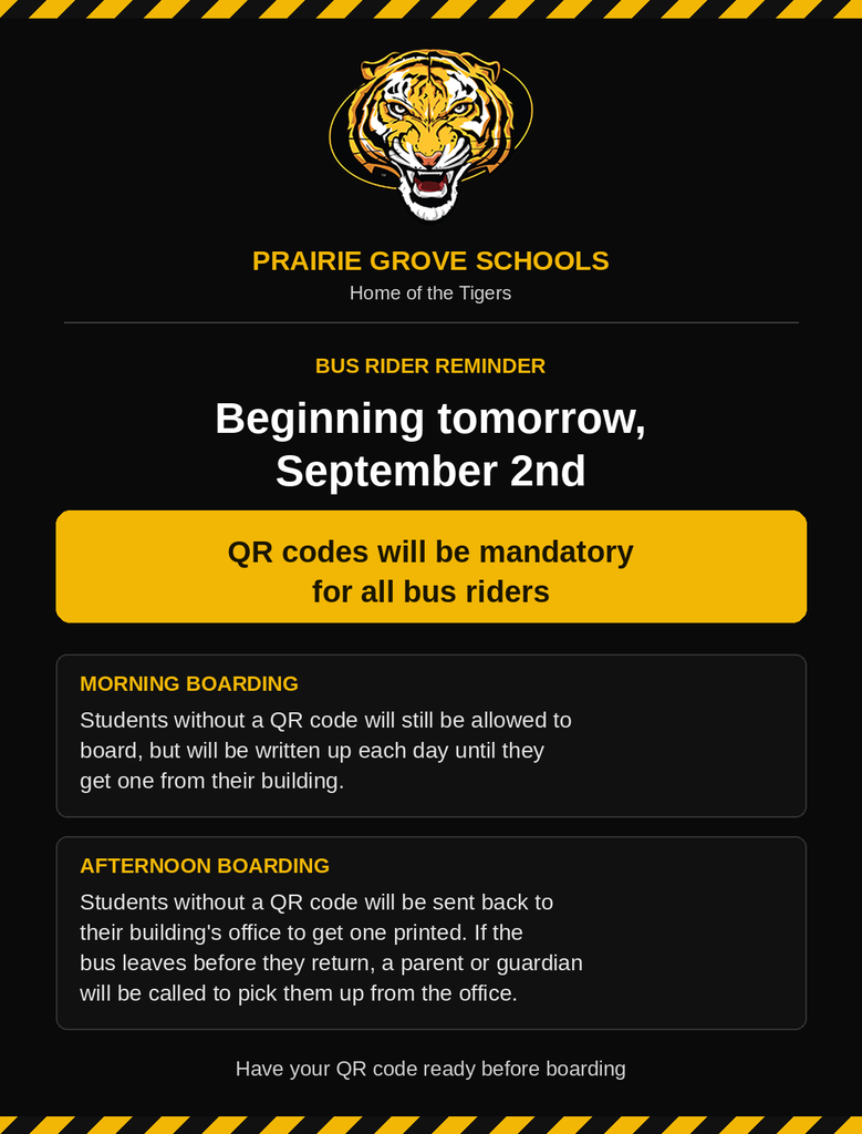 QR Codes required for bus riders