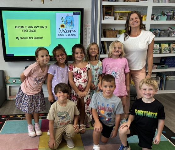 First Grade on the First Day