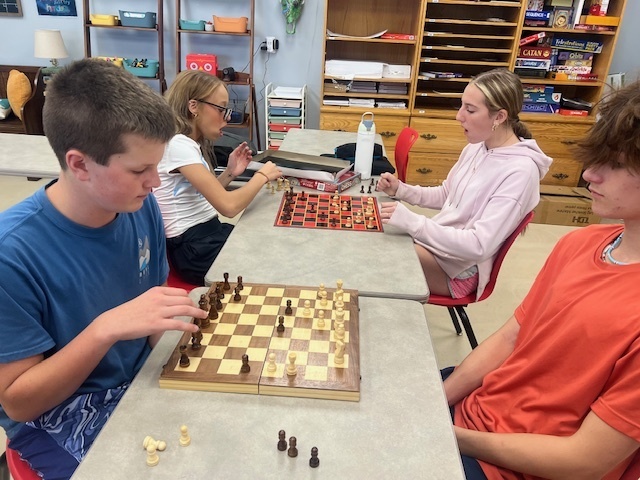 Critical Thinking Class Plays Chess