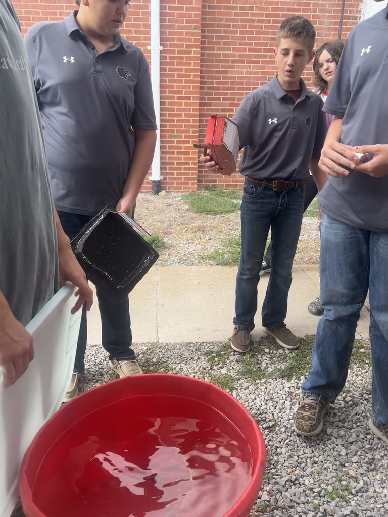 We tested first if it could float and then how much weight it could hold.
