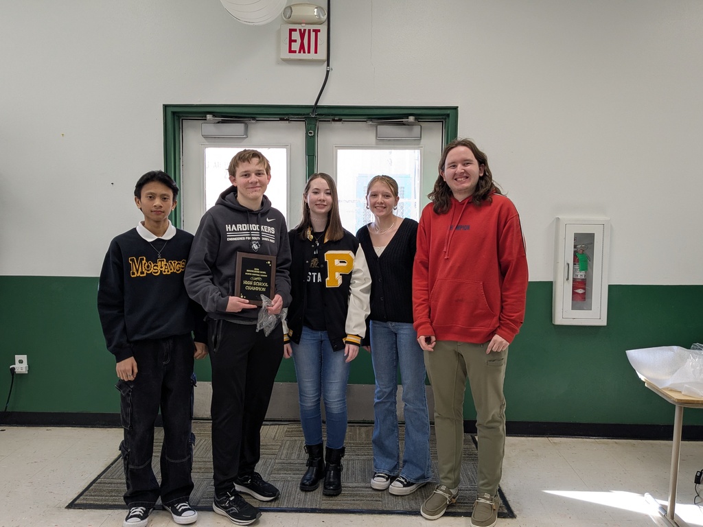 High School Varsity Knowledge Bowl team winners