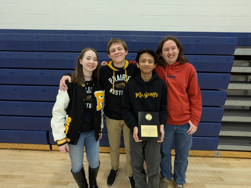 Varsity Knowledge Bowl team winners at regionals