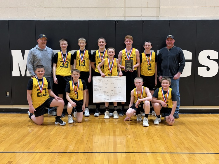 Jr high boys NeCo champs 