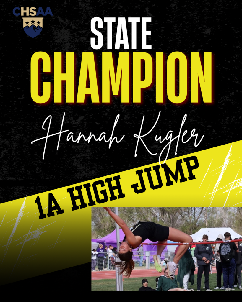 Hannah Kugler, state champ!