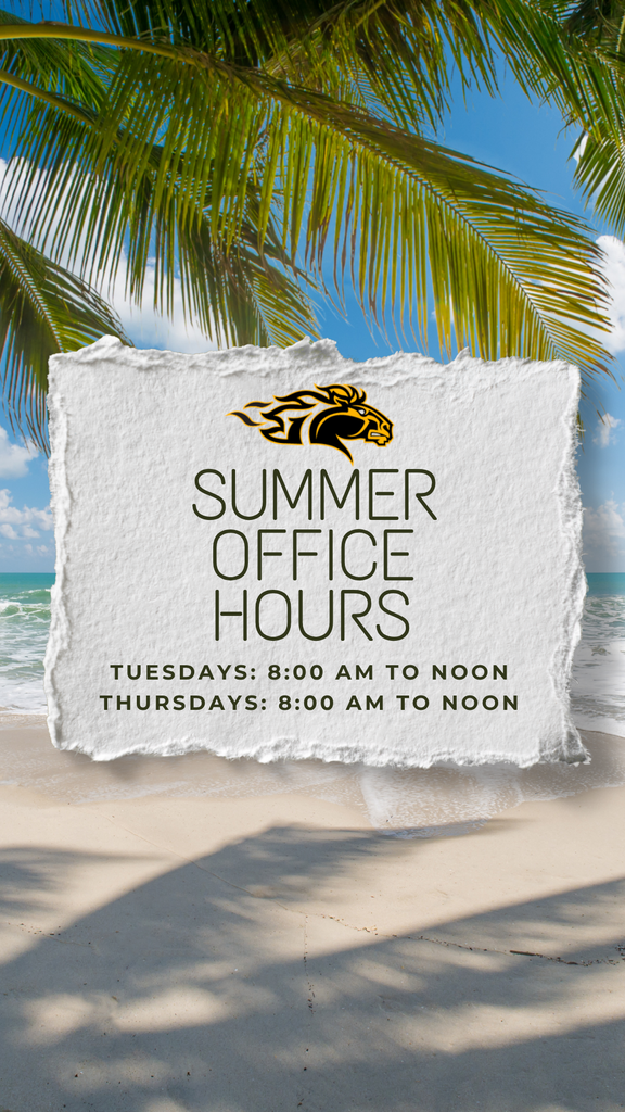 Summer office hours