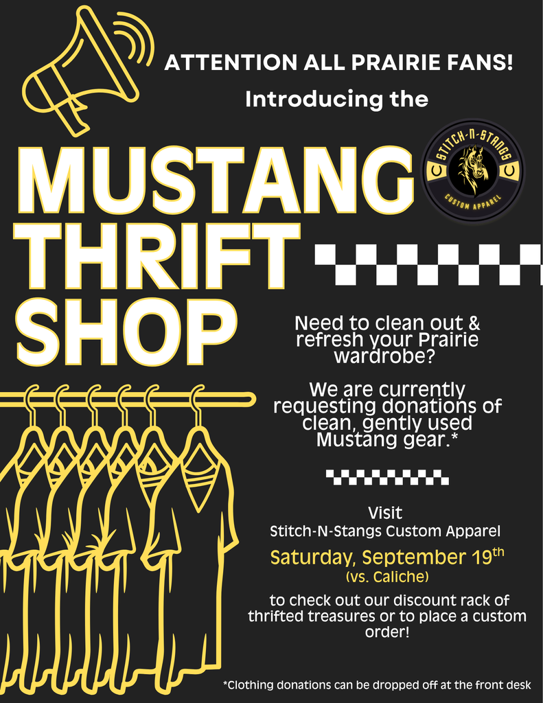 Thrift shop flyer
