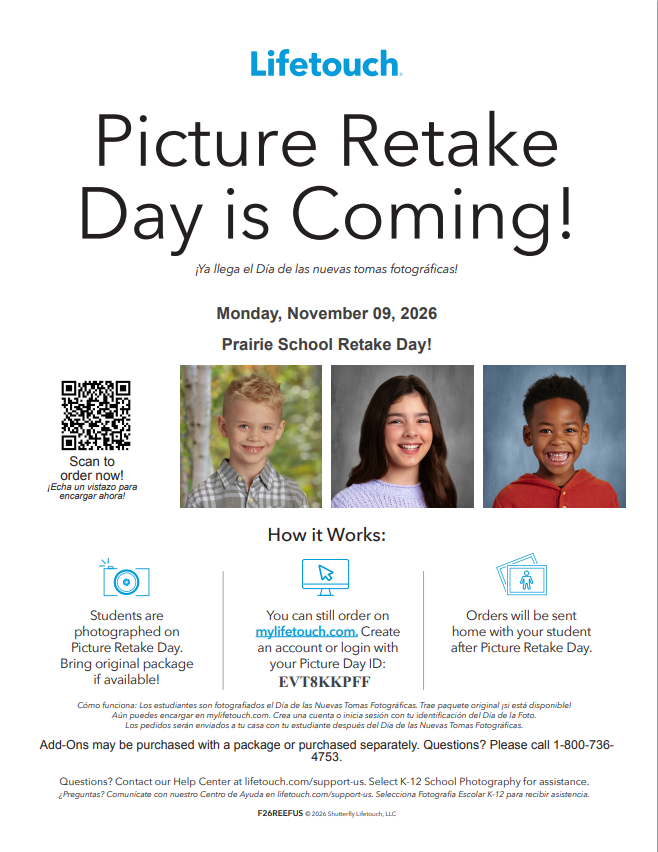 Picture retake day