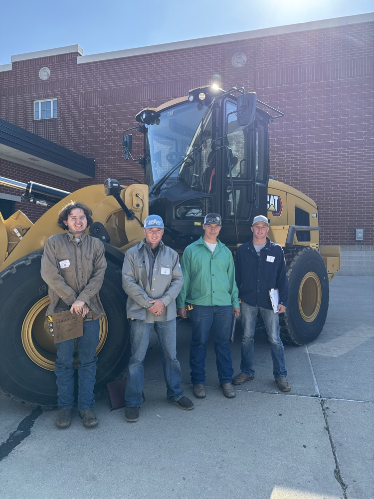 The Agriculture Mechanics team placed in the Silver category earning them a spot among the top 20 teams in the nation! Individually, Wyatt Walker and Ben Walker placed Gold, and Dominick Lebsock and William Nicklas placed Silver!
