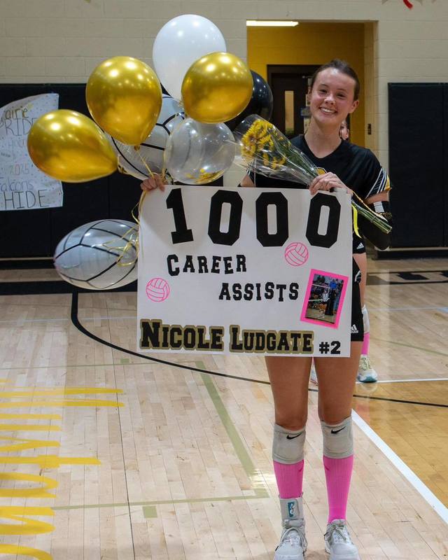 N Ludgate - 1,000 Assists