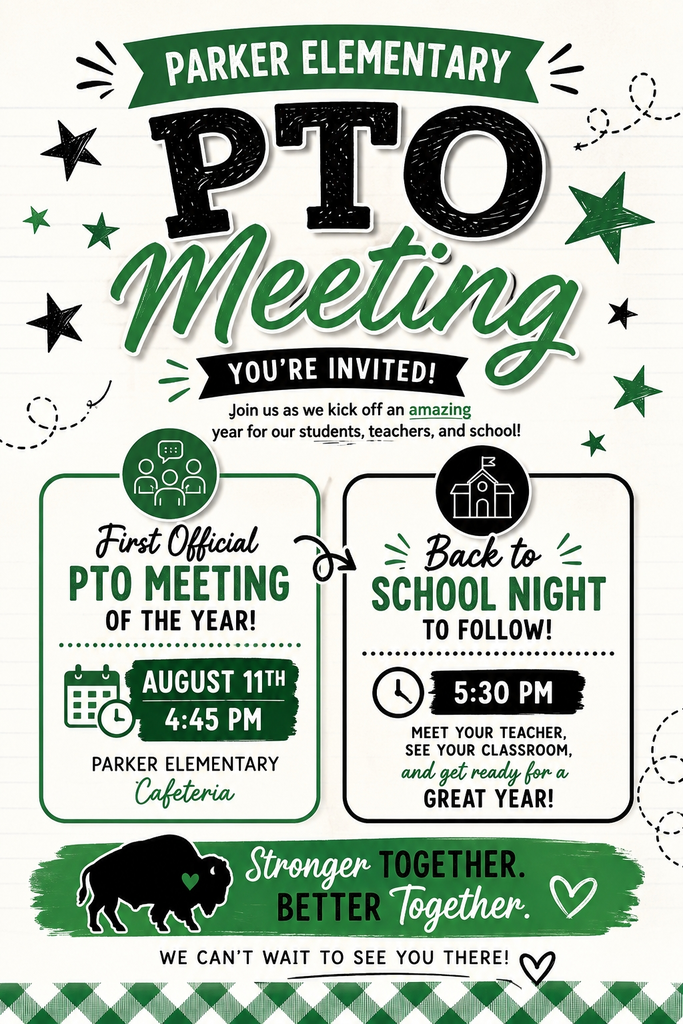 PES Back to School Night is 8/11 from 5:30-7pm