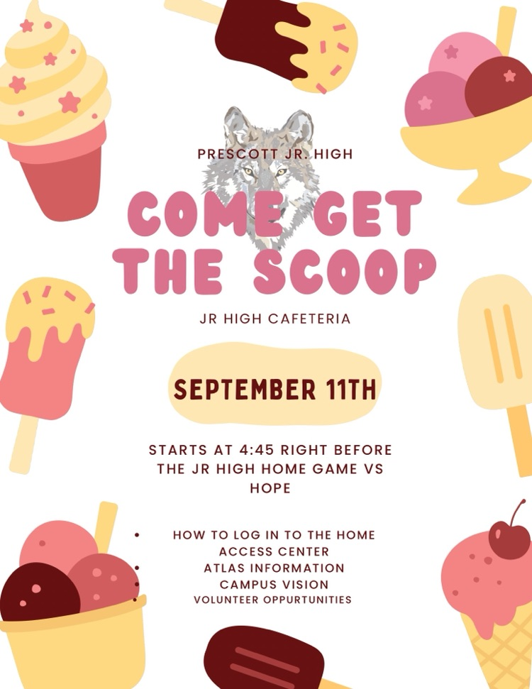 Ice Cream Social rescheduled date