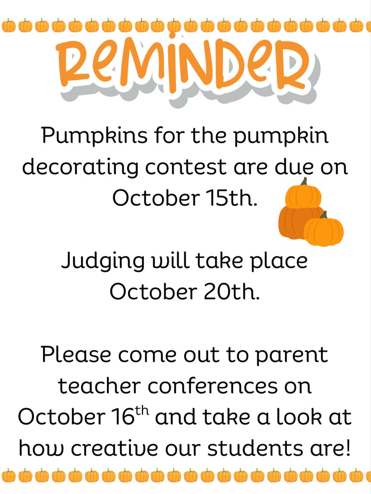 Pumpkin Decorating Contest