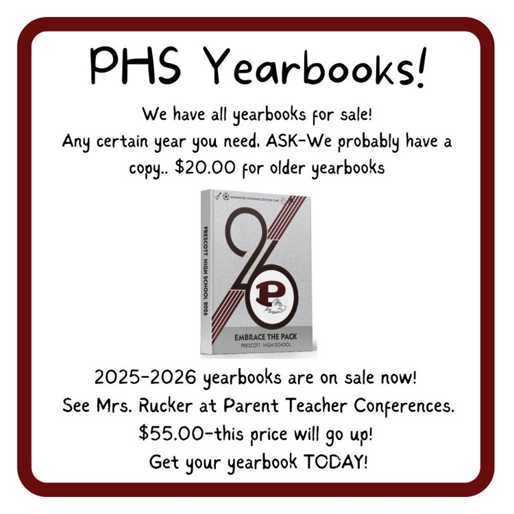 PHS Yearbooks