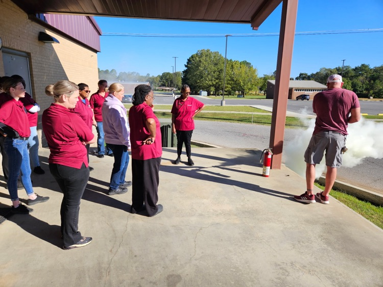 Fire extinguisher training