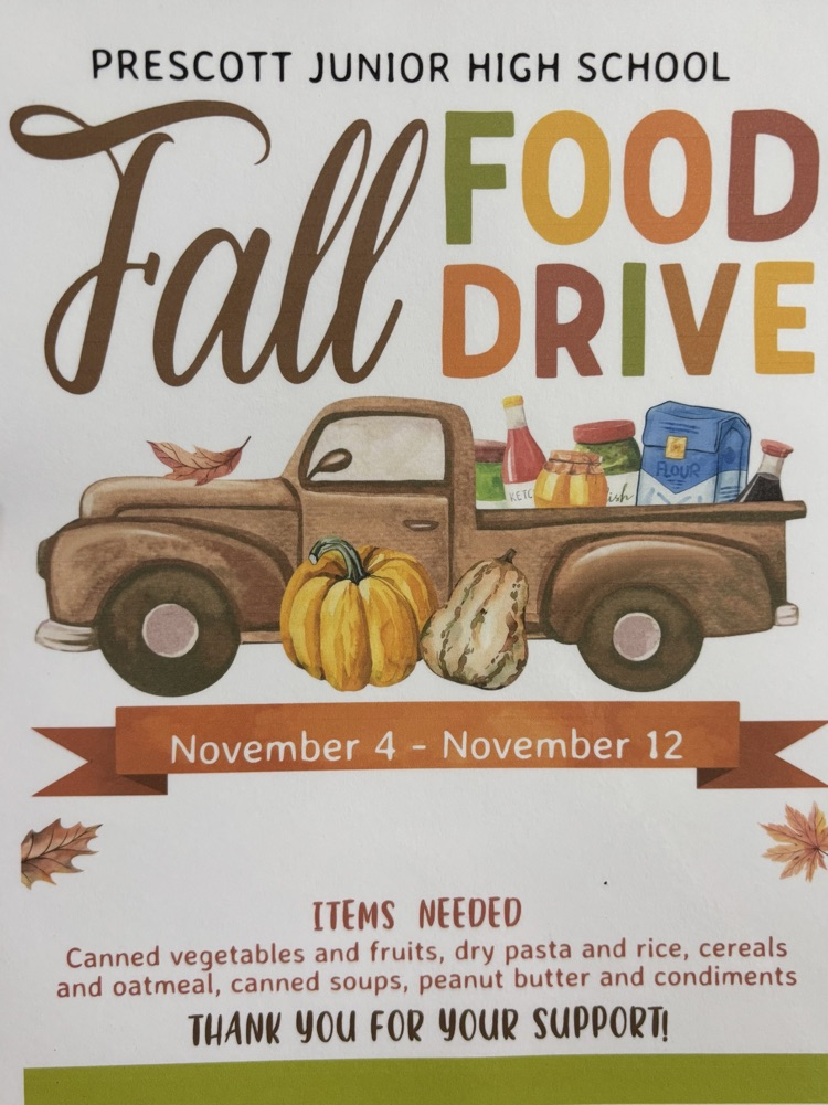 PJH Fall Food Drive