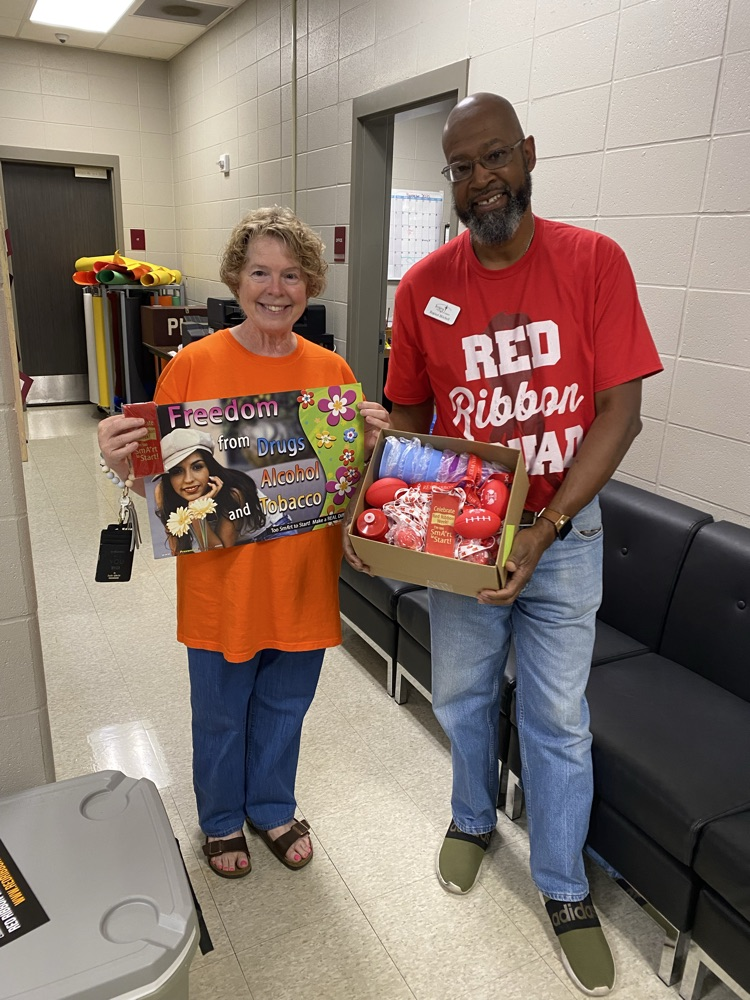 Red Ribbon Week Donation