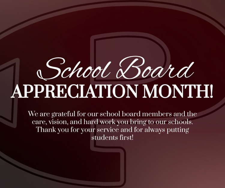 School Board Appreciation 