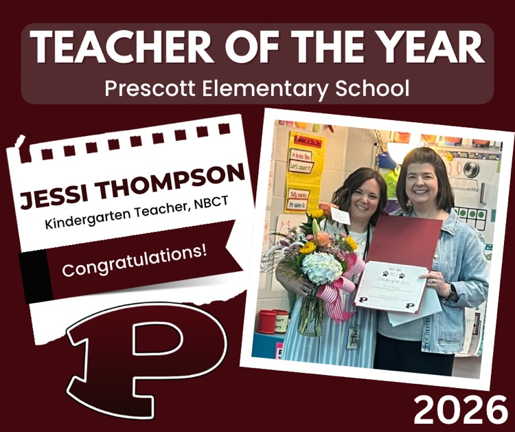 PES Teacher of the Year