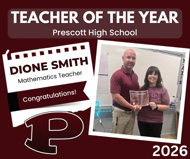 PHS teacher of the year