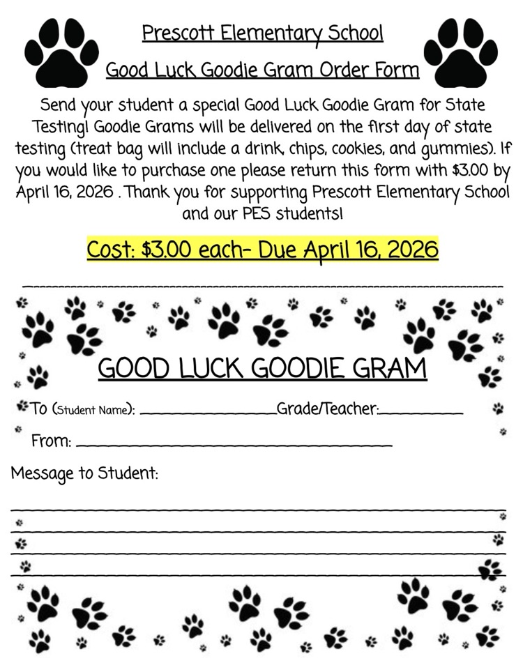 Good Luck Goodie Gram