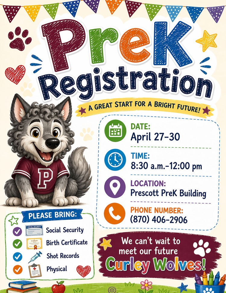 PreK Registration Flyer
