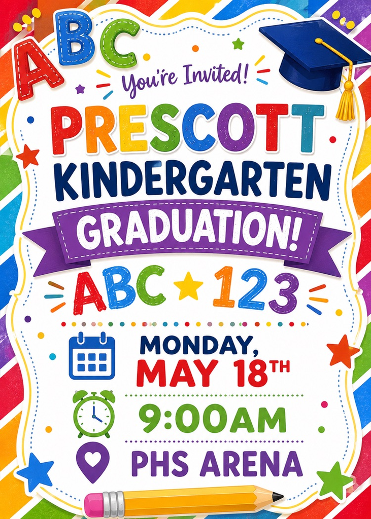 Kindergarten Graduation Flyer