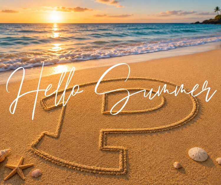 hello Summer graphic