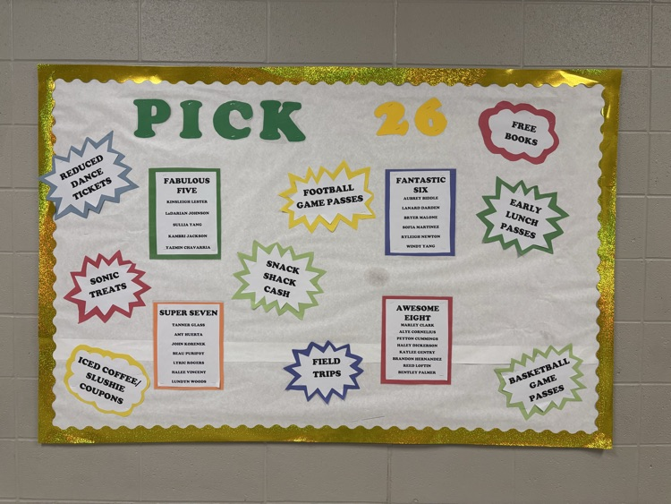 PICK 26 board