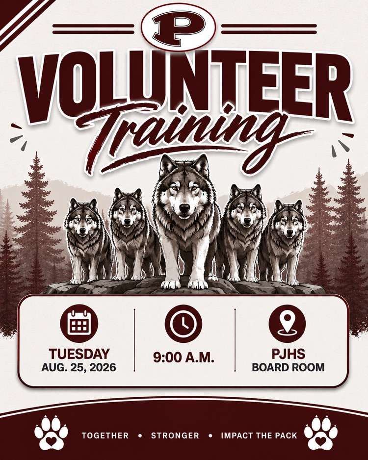 Volunteer training Flyer