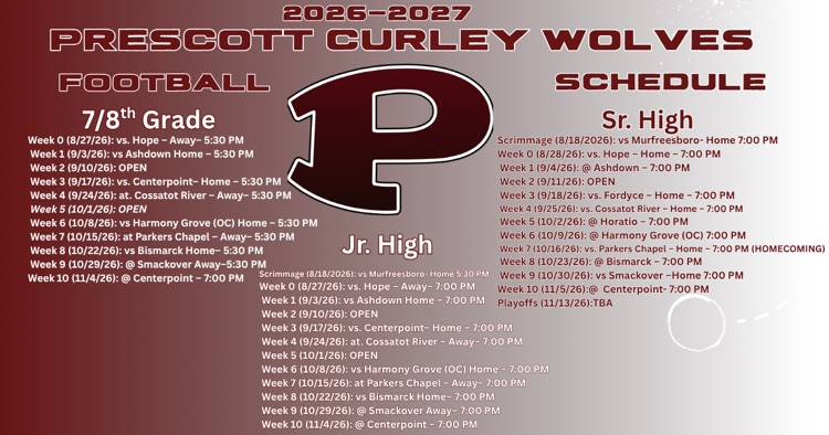 Football Schedule 