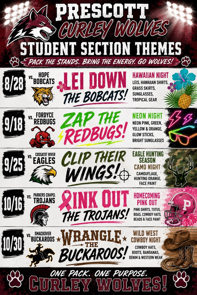 Student section Flyer