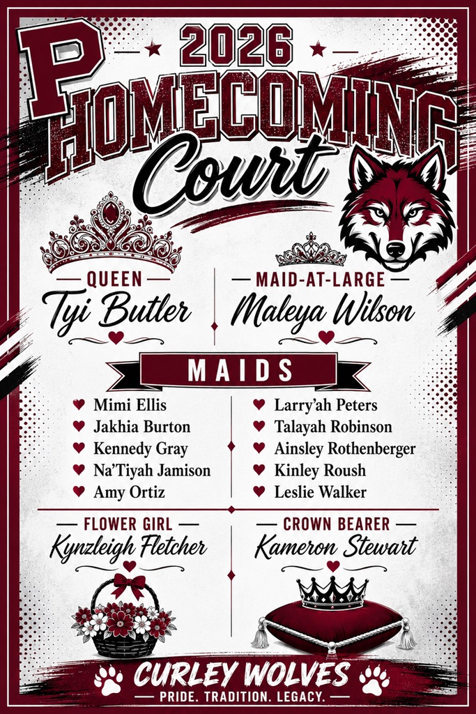 homecoming court announcement