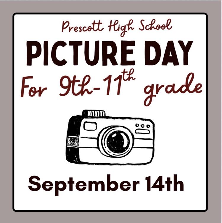 picture day Flyer for 9-11 grades