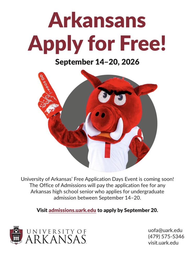 free application week flyer