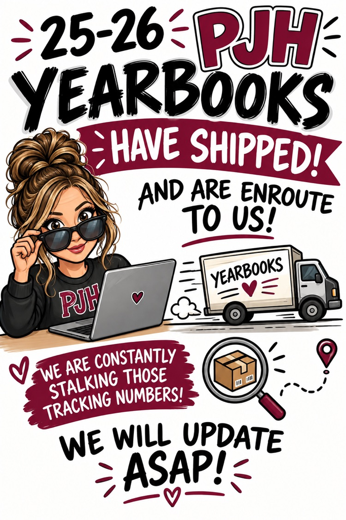 Yearbooks have been shipped