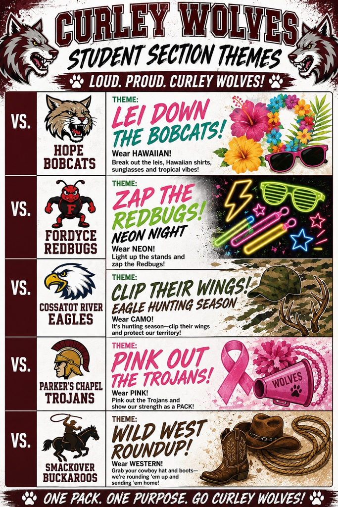 Student Section Themes
