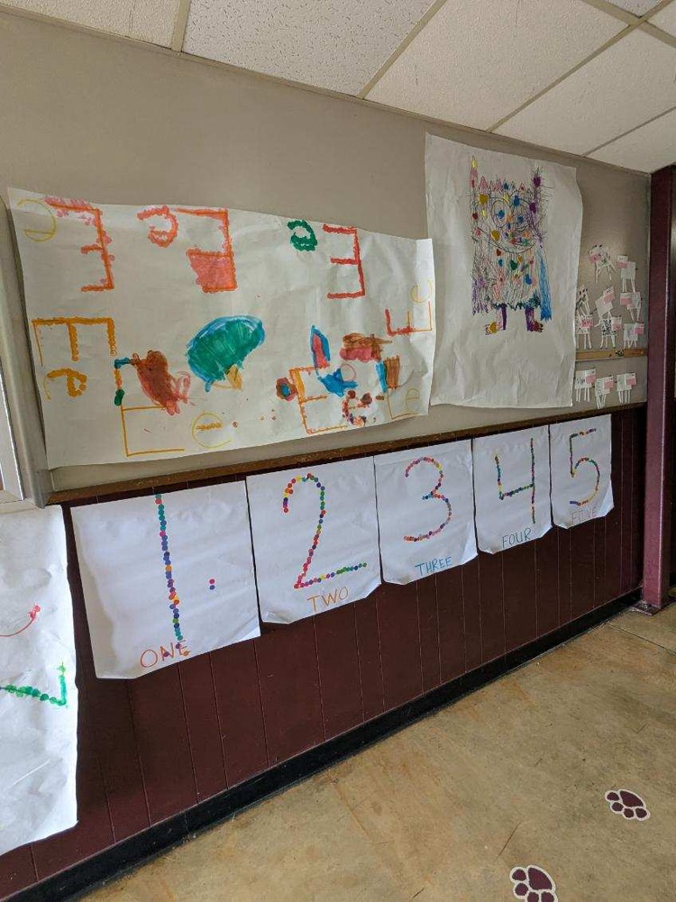 Learning numbers in Pre-K