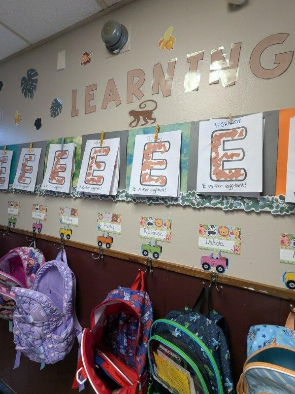 Learning letters in Pre-K