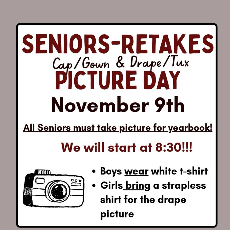 Senior retakes
