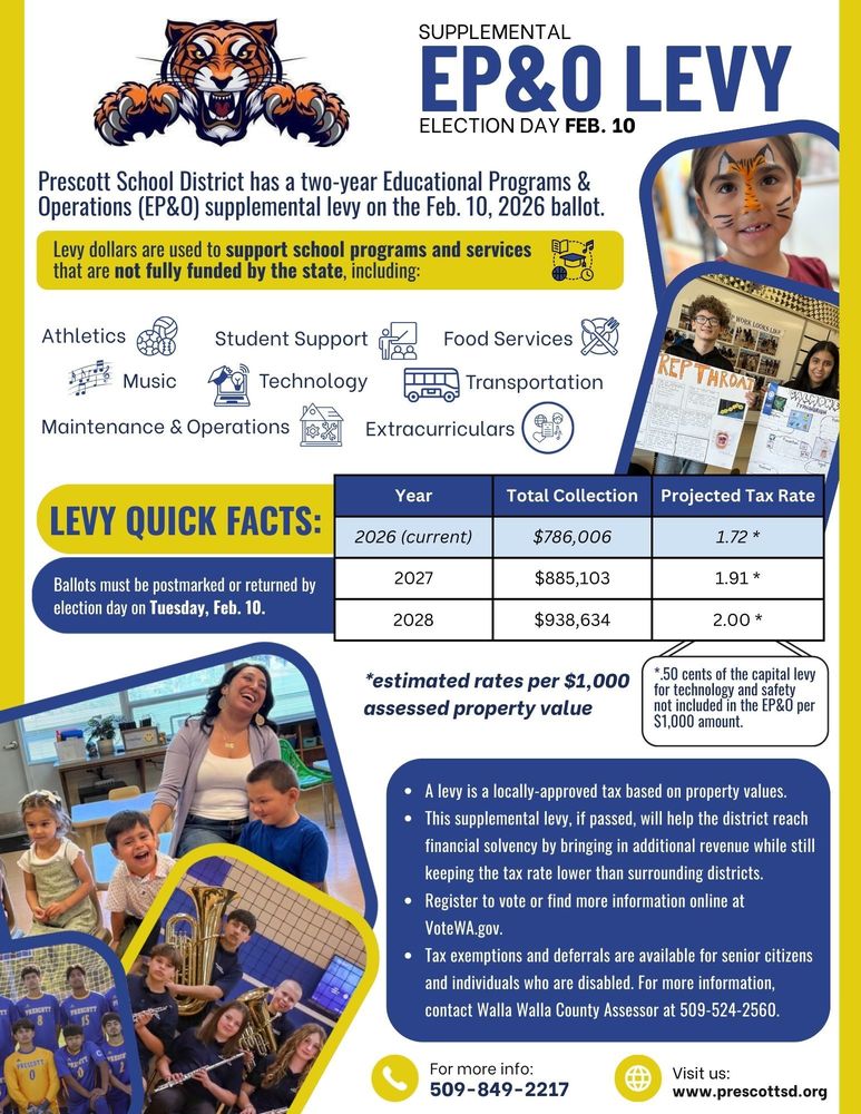 Supplemental levy flyer ENG