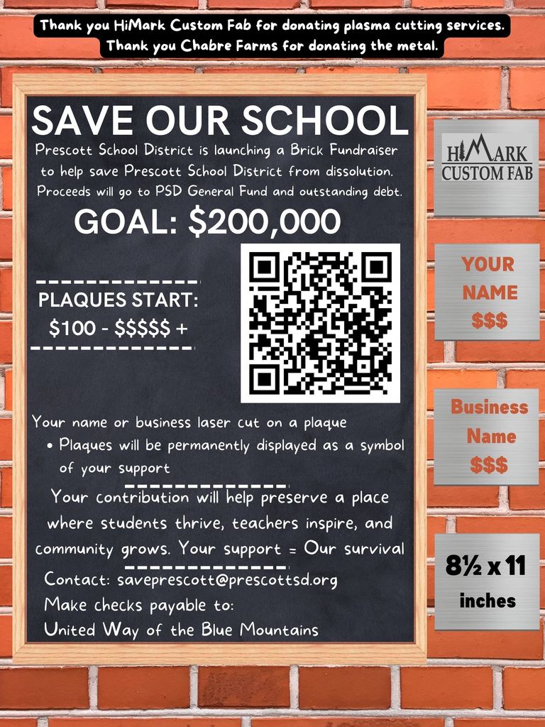 Brick  Fundraiser