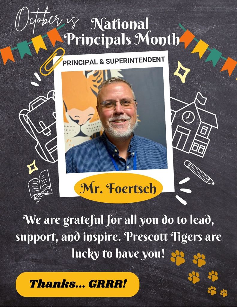 Photo of principal Jeff Foertsch