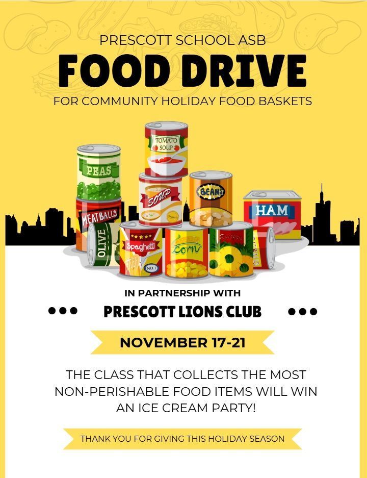 Canned Food Drive