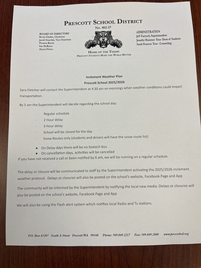 Weather Plan English