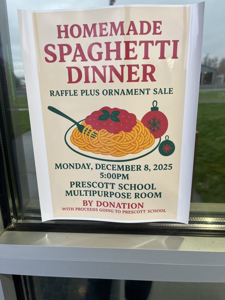 flyer for fundraising dinner Dec 6