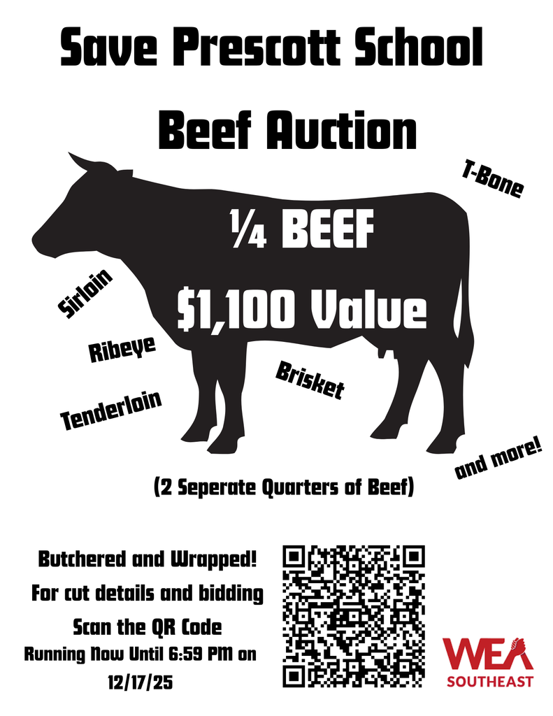 Last day to bid on beef quarter fundraiser!