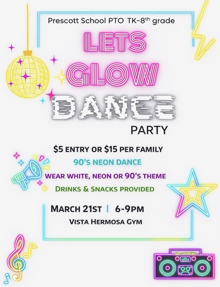 Let’s Glow Dance, March 21