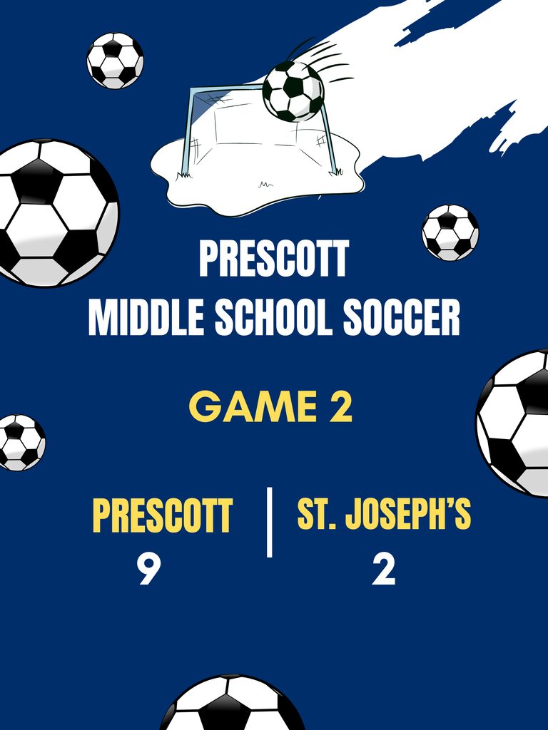 MS Soccer victory (9-2) against St. Joseph's 